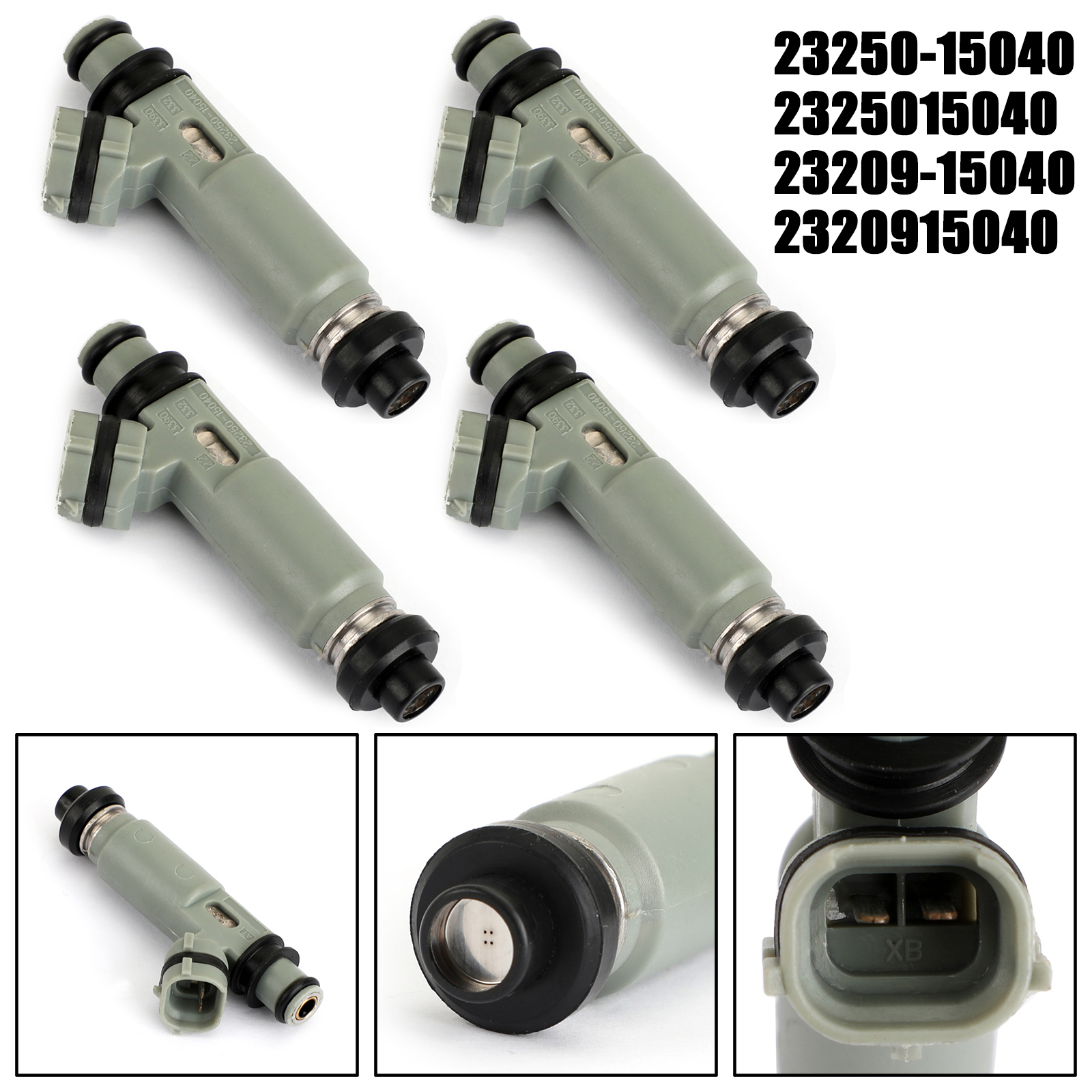 エターナル 4pcs fuel injectors 23250-15040 For Toyota Corolla AE11 4AFE