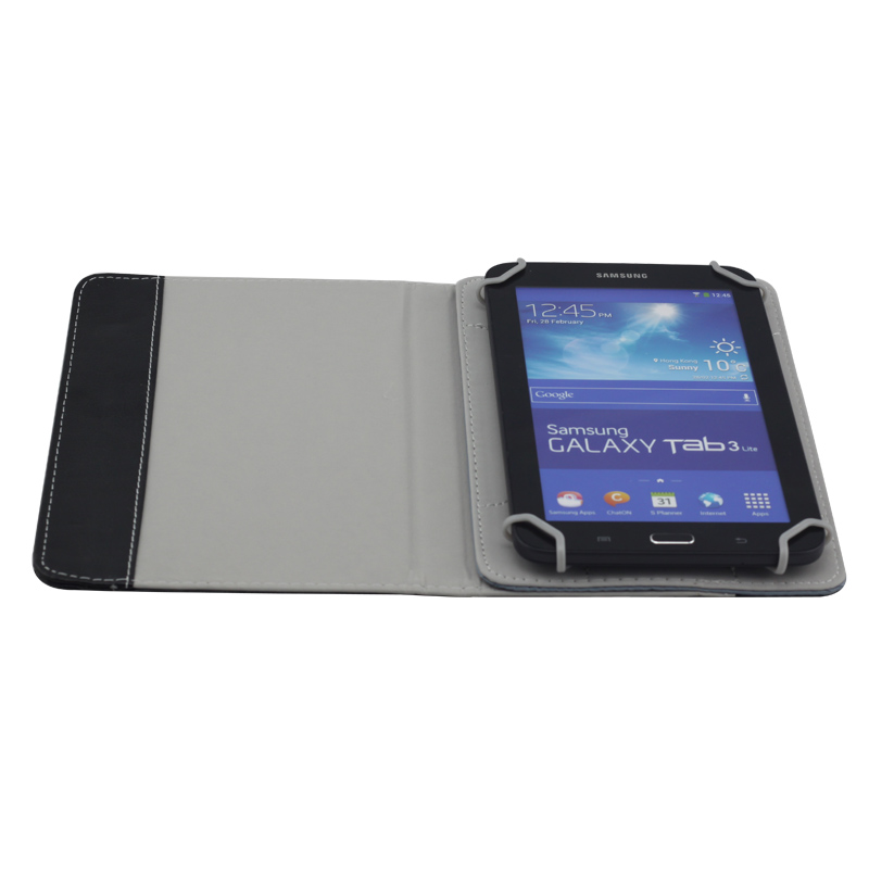 Custodia Pelle Universale Con Supporto Per Tablet 7-10.1 Pollici (Samsung, Onn, Ecc.)