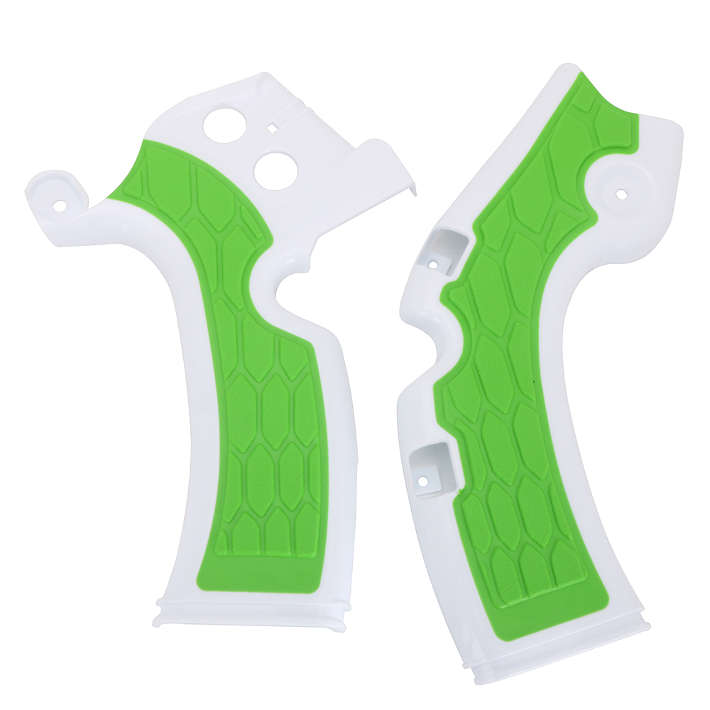 2Pcs Plastic Frame Guards Protector For Kawasaki KX KX450 KX450F Dirt