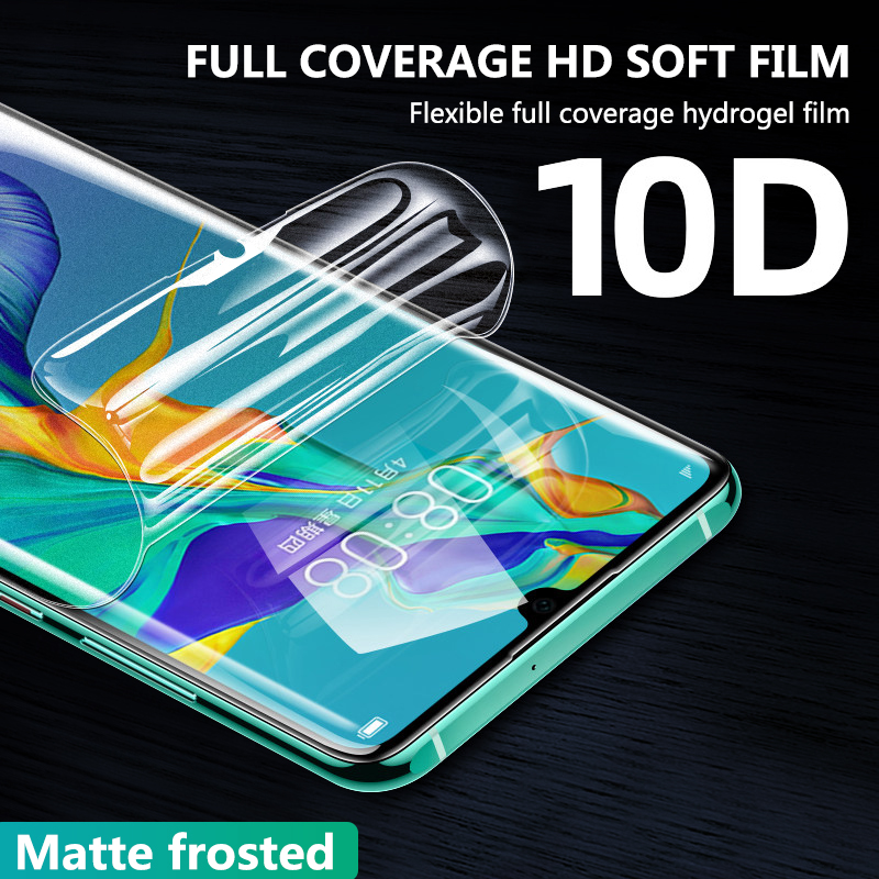 10D Matte Hydrogel Full Coverage Screen Protector Flex Film For Smart