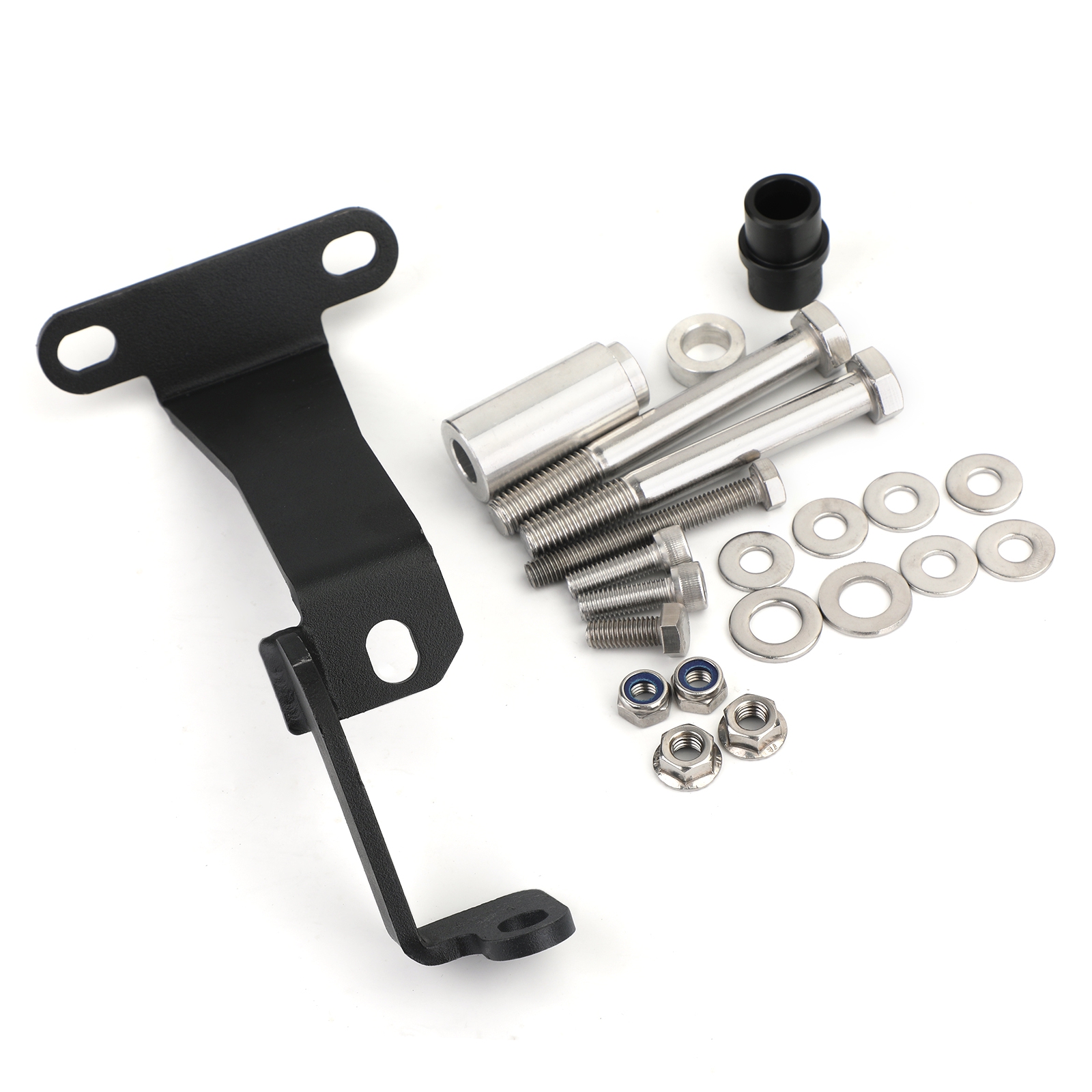 Upper+Lower Black Crash Bars Engine Guards Fit for BMW F750GS F850GS 18