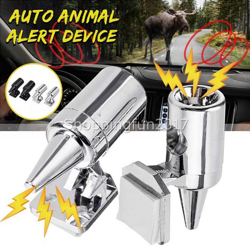 4X Sonic Animal Repeller Shoo Whistle Roo Kangaroo 4WD Car Truck Bus