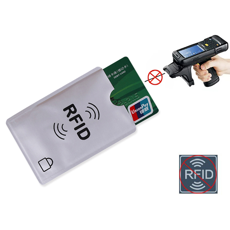 20x RFID Blocker Kreditkarten Karten Hülle Schutzhülle Kreditkarte Kartenhülle