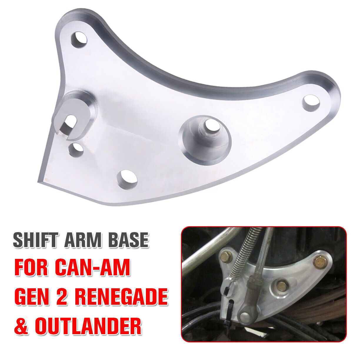 For Can-Am Renegade /& Outlanders Gen 2 707000971 Shifter Arm Plate Bracket US