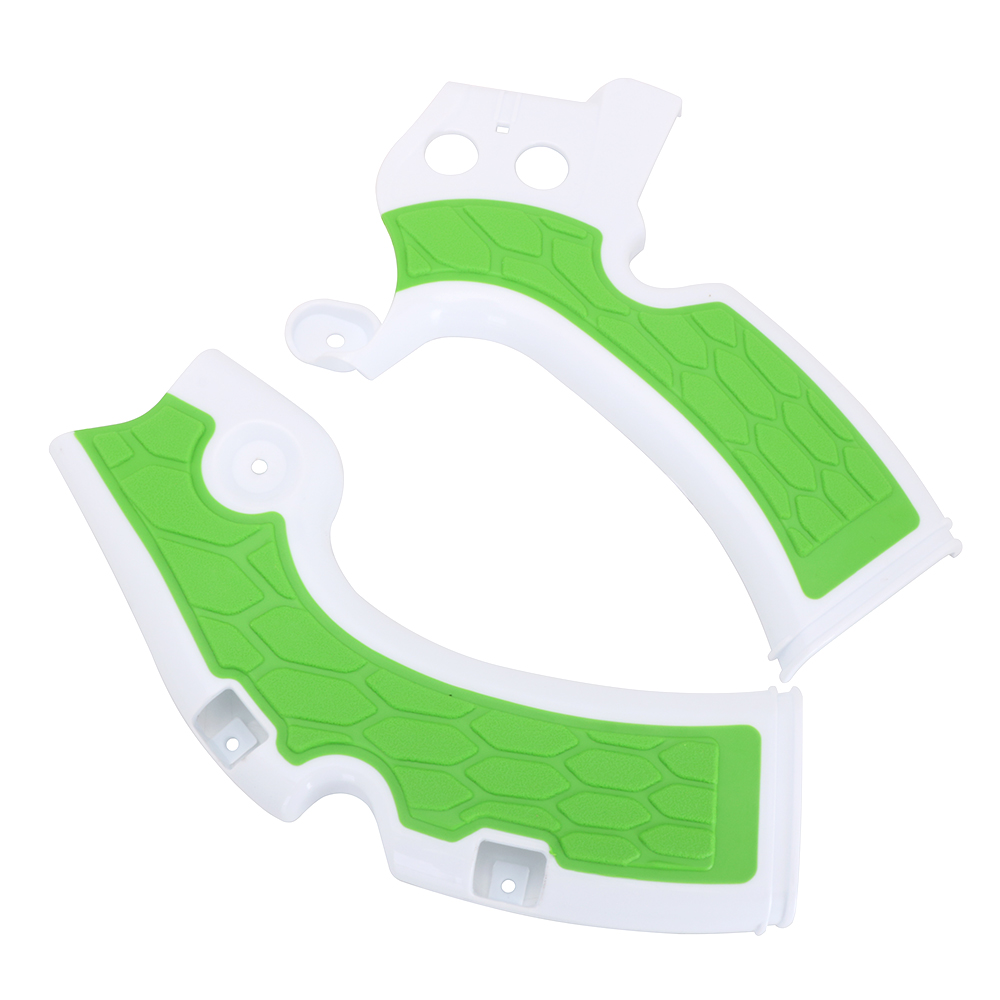 2Pcs Plastic Frame Guards Protector For Kawasaki KX KX450 KX450F Dirt