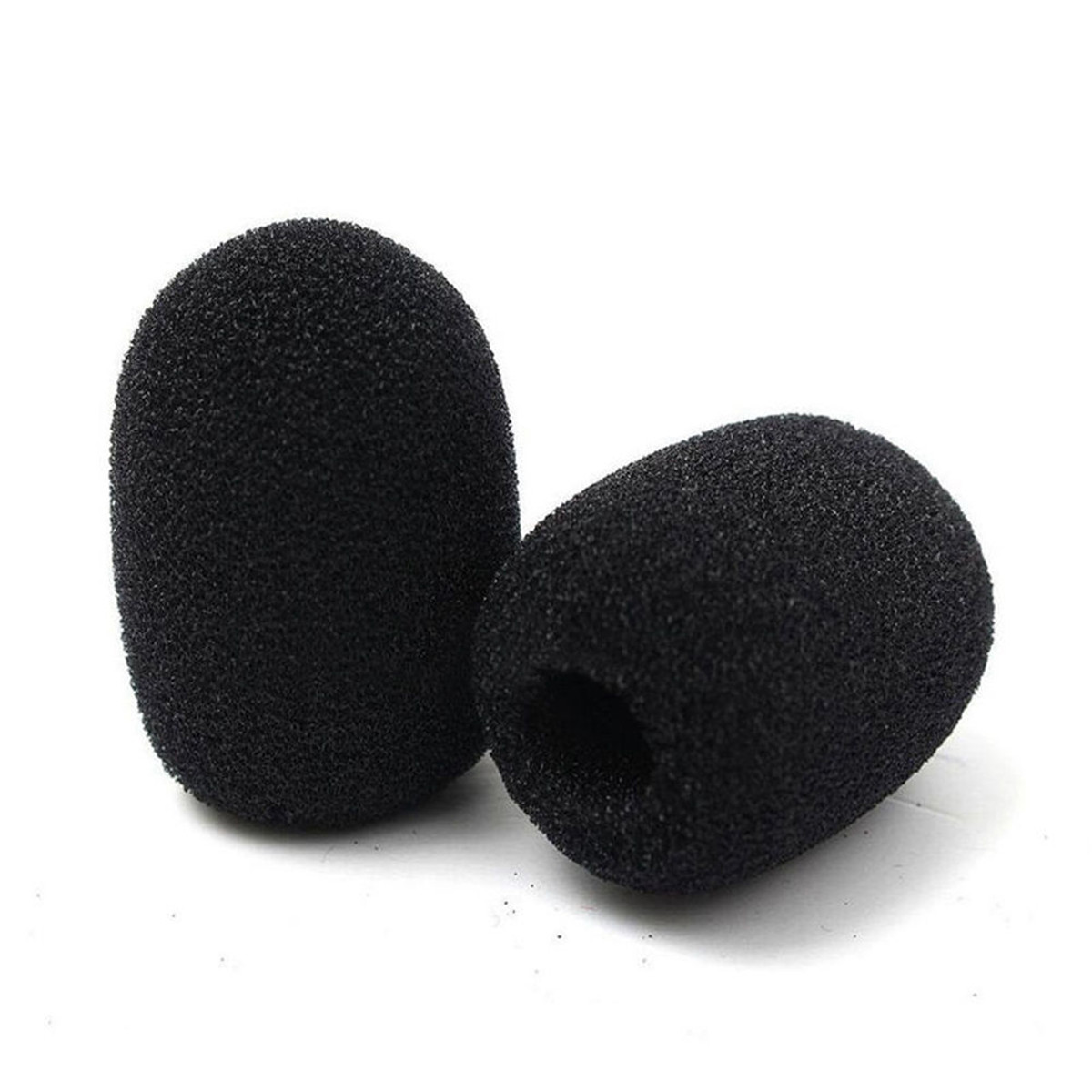 10Pcs Microphone Boom Windscreen Foam Cover for Gaming Headset Mic