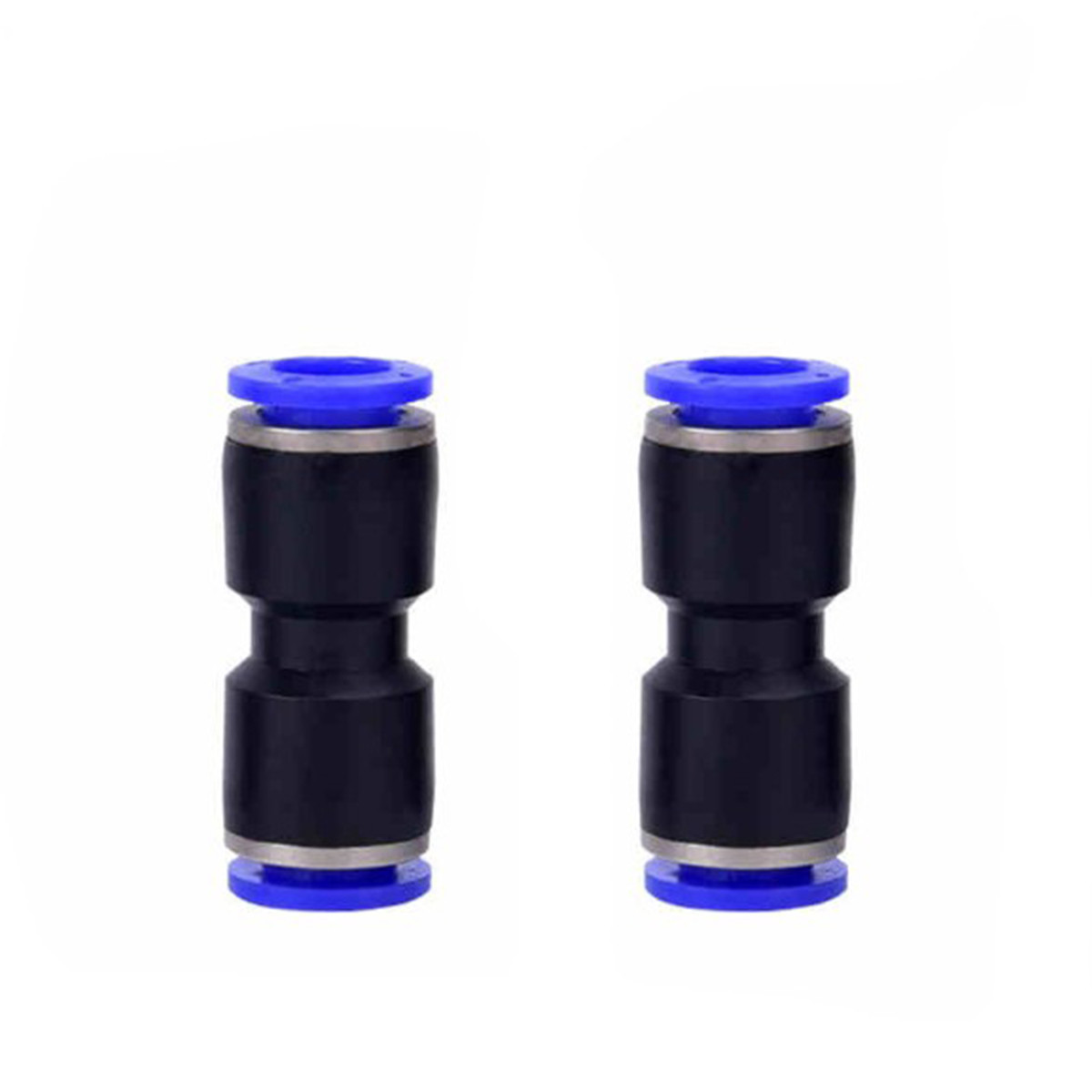 6mm OD 1/4 Inch Plastic Pneumatic Push Connector Set Air Line Quick