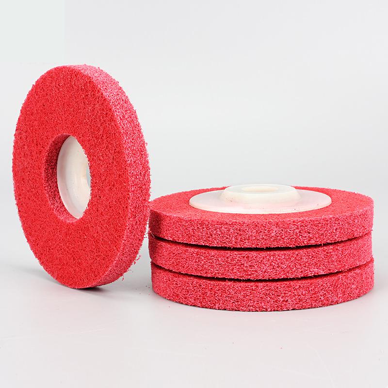 New 100mm 4 Inch Wool Buffing Pad Angle Grinder Polishing Wheel Felt