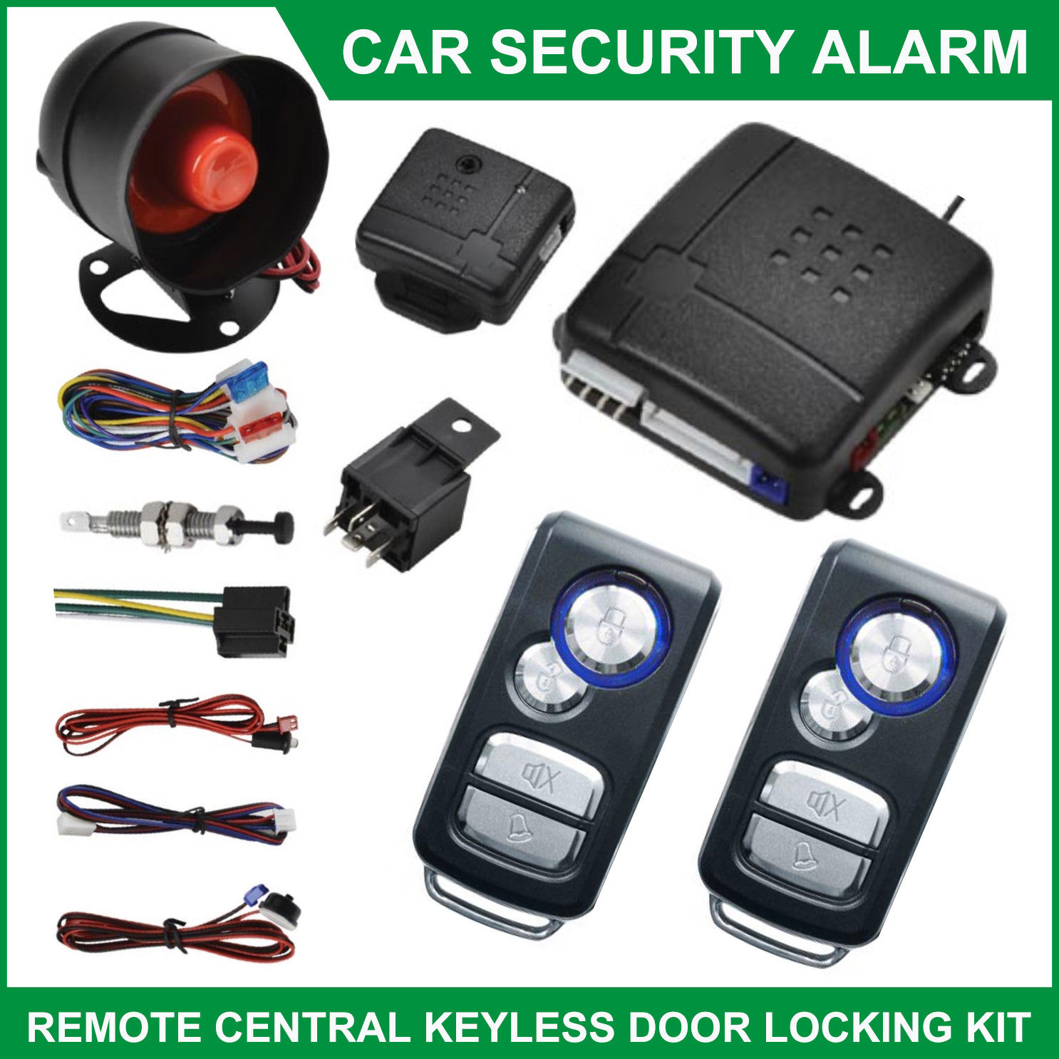 Anti Theft System Car >> Details About Car Security Alarm Anti Theft System Remote Control Locking Kit 2 Fobs Universal Anti Theft System Car >> Details About Car Security Alarm Anti Theft System Remote Control Locking Kit 2 Fobs Universal