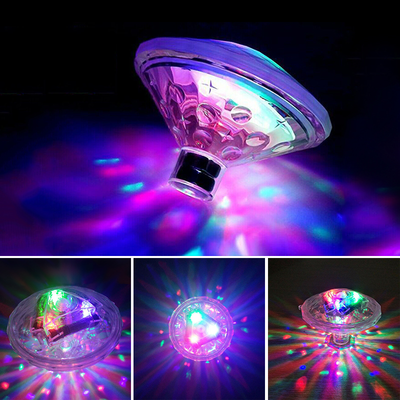 Underwater LED Disco Lights Glow Swimming Pool Hot Tub Spa Flashing