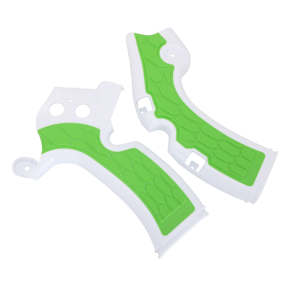 2Pcs Plastic Frame Guards Protector For Kawasaki KX KX450 KX450F Dirt