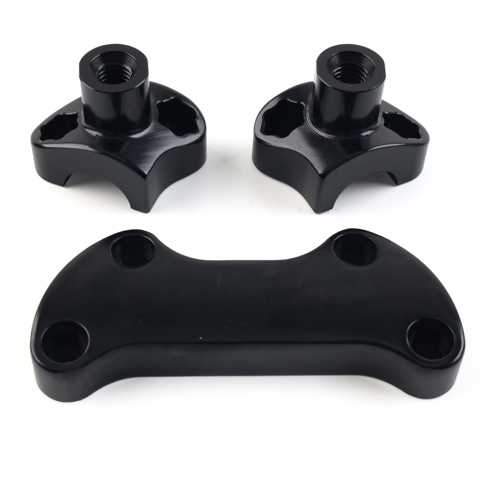 Handlebar Risers For Harley – 1 Inch Rise – Fits Dyna, Softail, Sportster 883 & 1200