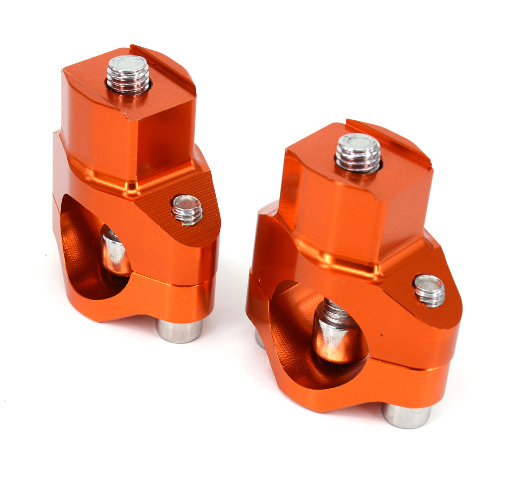 1 1/8" 28mm HandleBar Risers Bar Mount Clamp For KTM SX SXF EXC EXCF