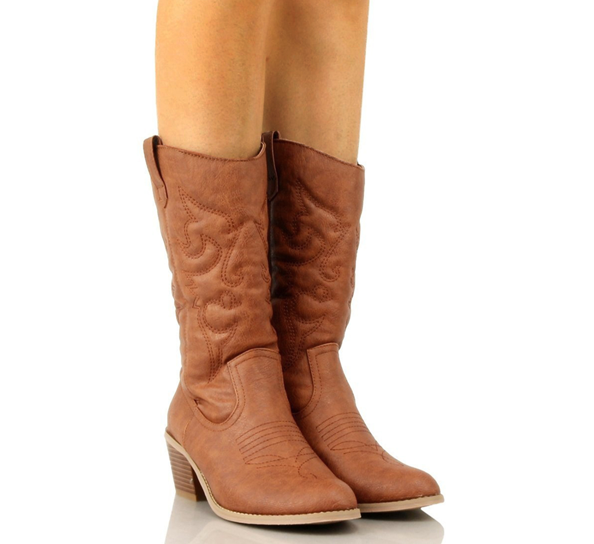 wide calf womens western boots