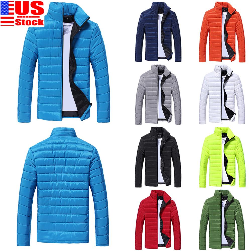 Mens Puffer Bubble Down Coat Jacket Winter Warm Quilted Padded Packable Outwear Mens Puffer Bubble Down Coat Jacket Winter Warm Quilted Padded Packable Outwear