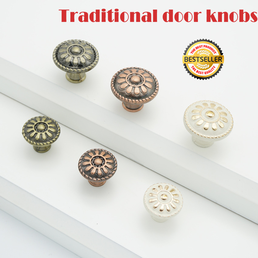 Möbelknopf Porzellan Möbelknauf Schubladen Vintage Shabby Chic Weiß Rot