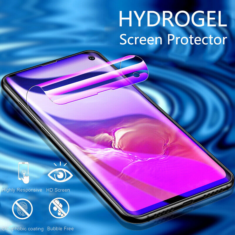 10d Soft Hydrogel Clear Full Coverage Screen Protector Gel Film For