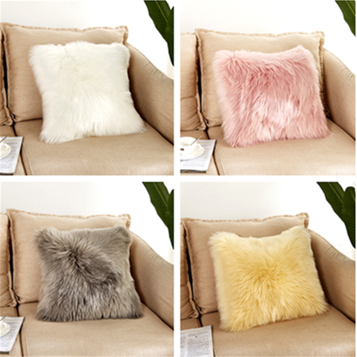 plush accent pillows