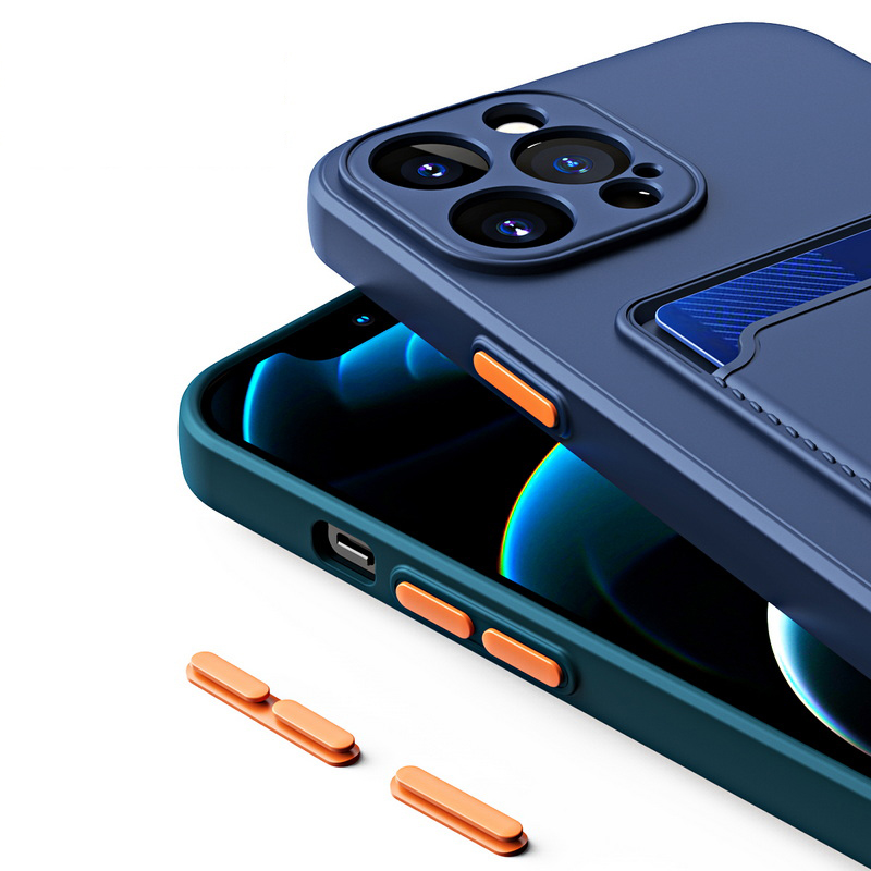 iPhoneアクセサリー iPhone 15Pro Max Phone Case 3 Card Card Case For iPhone 16 Pro Max 15 14 Cove Case Wallet 3