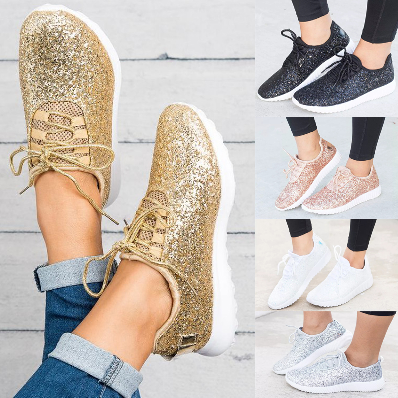 sparkly tennis shoes amazon