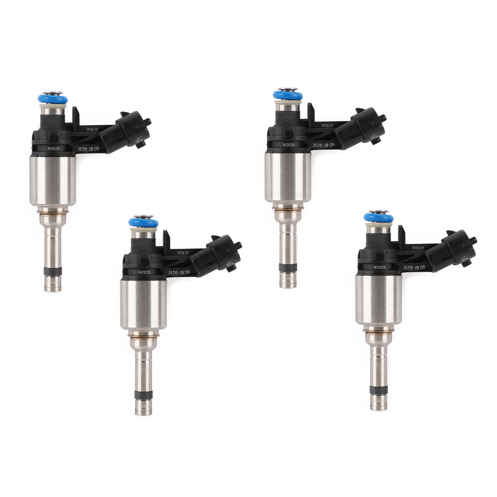 4 PCS Fuel Injectors 35310-2B130 Fit Hyundai Accent Kia Rio 1.6L
