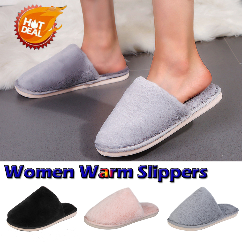 fluffy indoor slippers