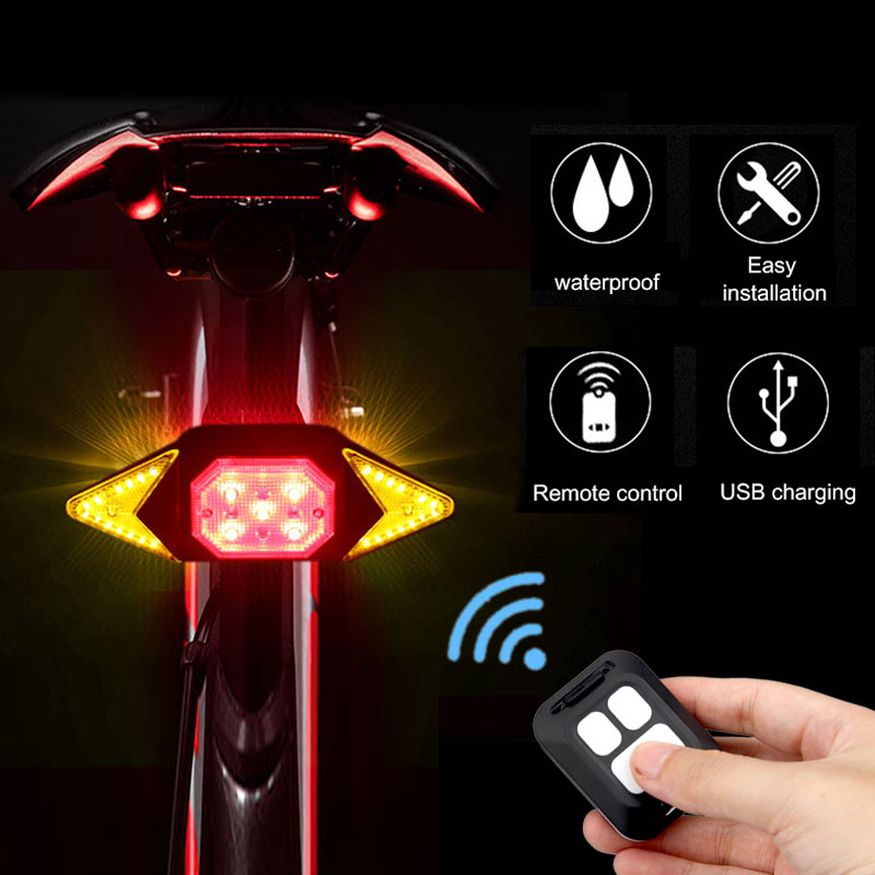 cycle light with indicator