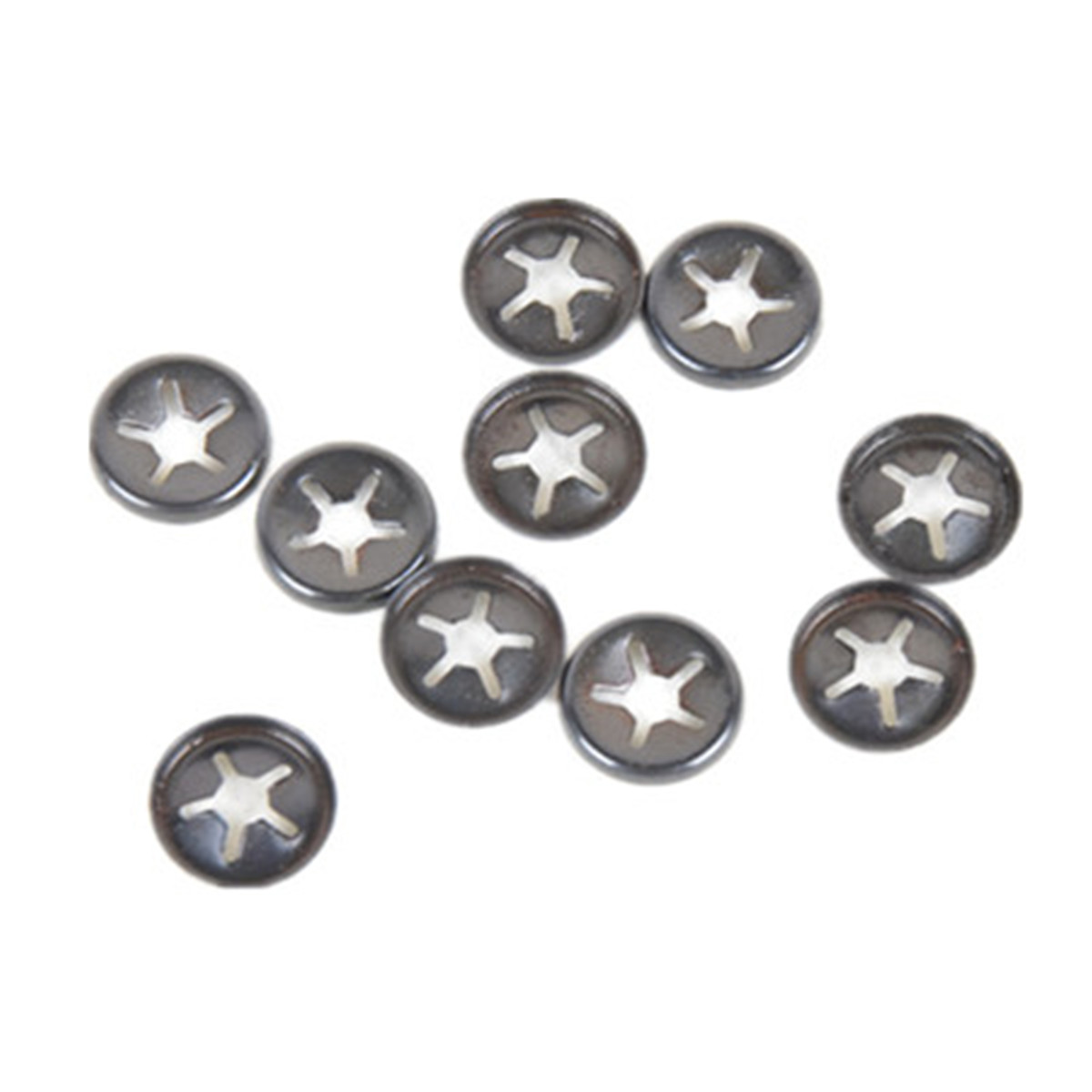 3 mm - 6mm Starlock Push On Fasteners Locking Washers Speed Locking ...