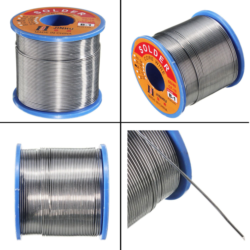 60//40 0.5MM 500g Tin lead Flux 2/% Solder Wire Rosin Core Soldering Welding L