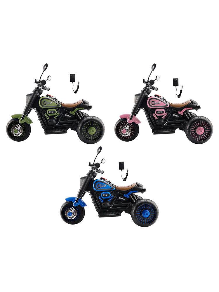 Colorful Light Motorcycle