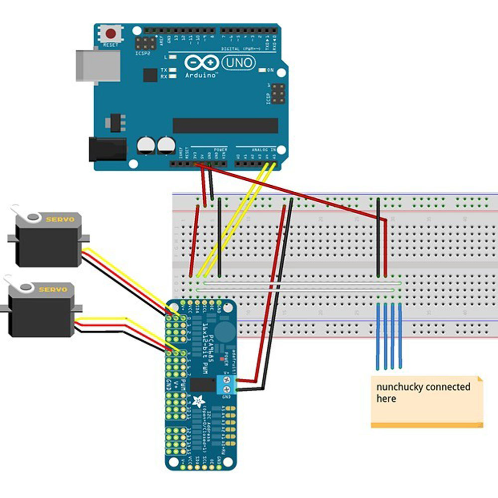 PCA9685 16 Channel 12 bit PWM Servo Motor Driver I2C Module For Servo ...