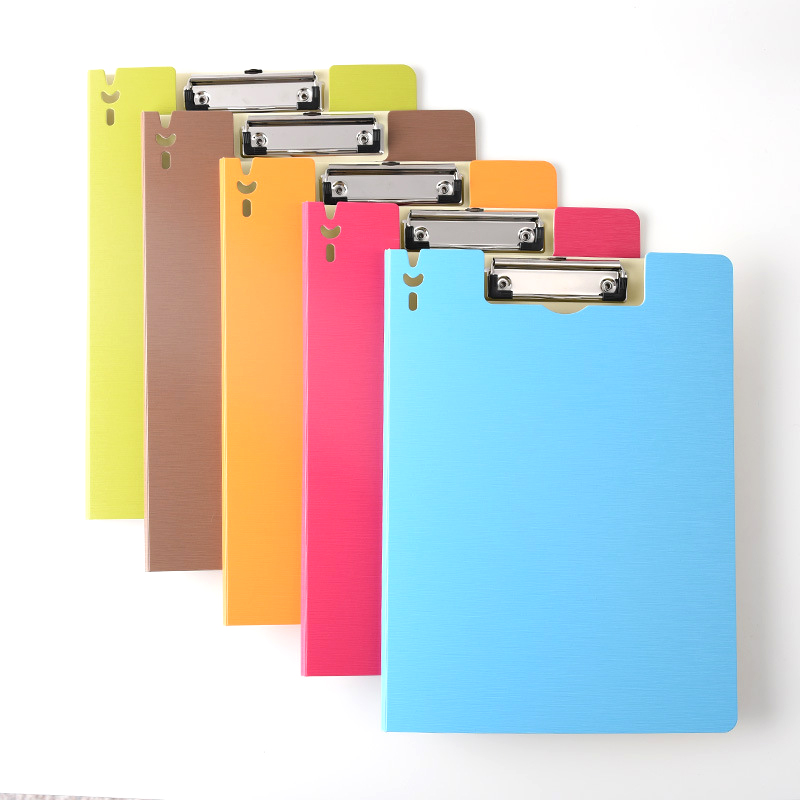 A4 Clipboard Solid FoldOver Document Holder Filing Clip Board Muti