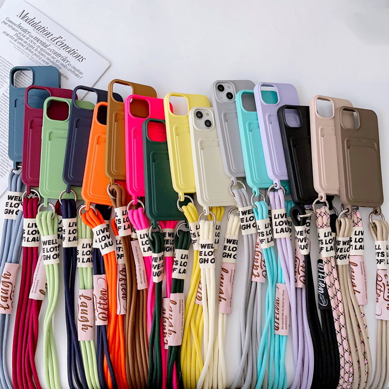 CAROKI Crossbody Case For IPhone 16 Pro,Necklace Mobile Phone