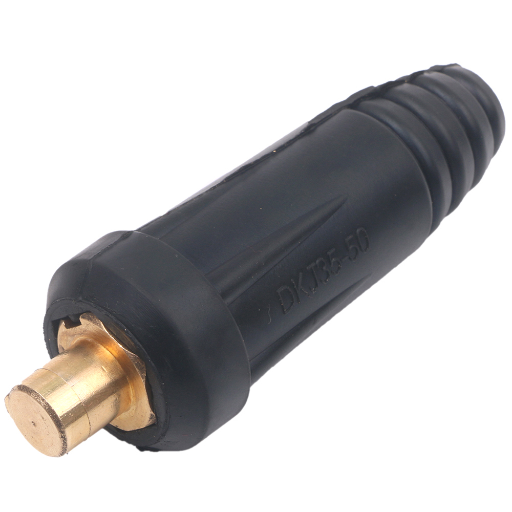Einbaubuchse Kabelstecker 10-25mm² Schwarz Schweissgerät MIG//MAG MMA WIG