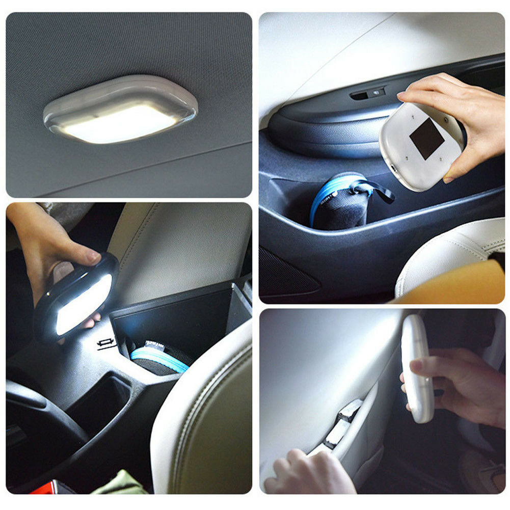 LED Auto Innenraum Leselicht, Auto USB Aufladung, Dachmagnet