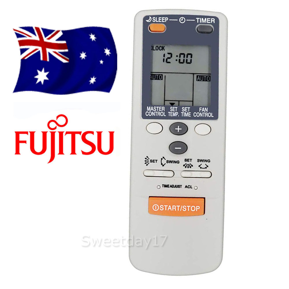 Fujitsu Air Conditioner Remotes Control ARJW1, ARJW3, ARJW11, ARHG1