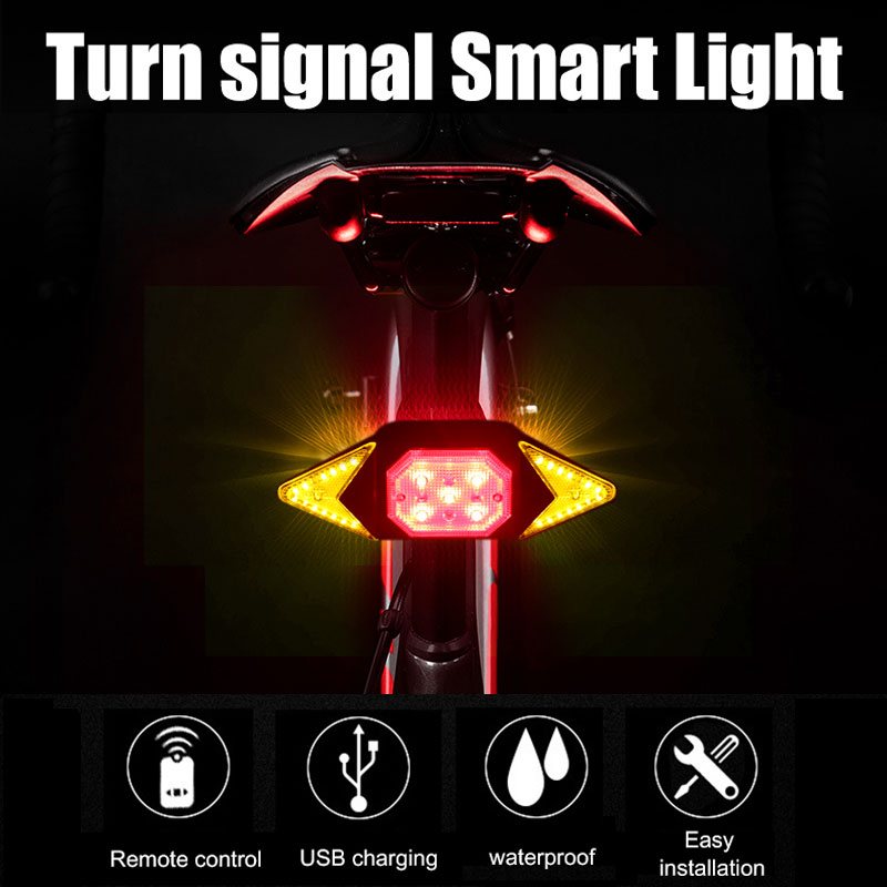 smart light indicator for bicycle