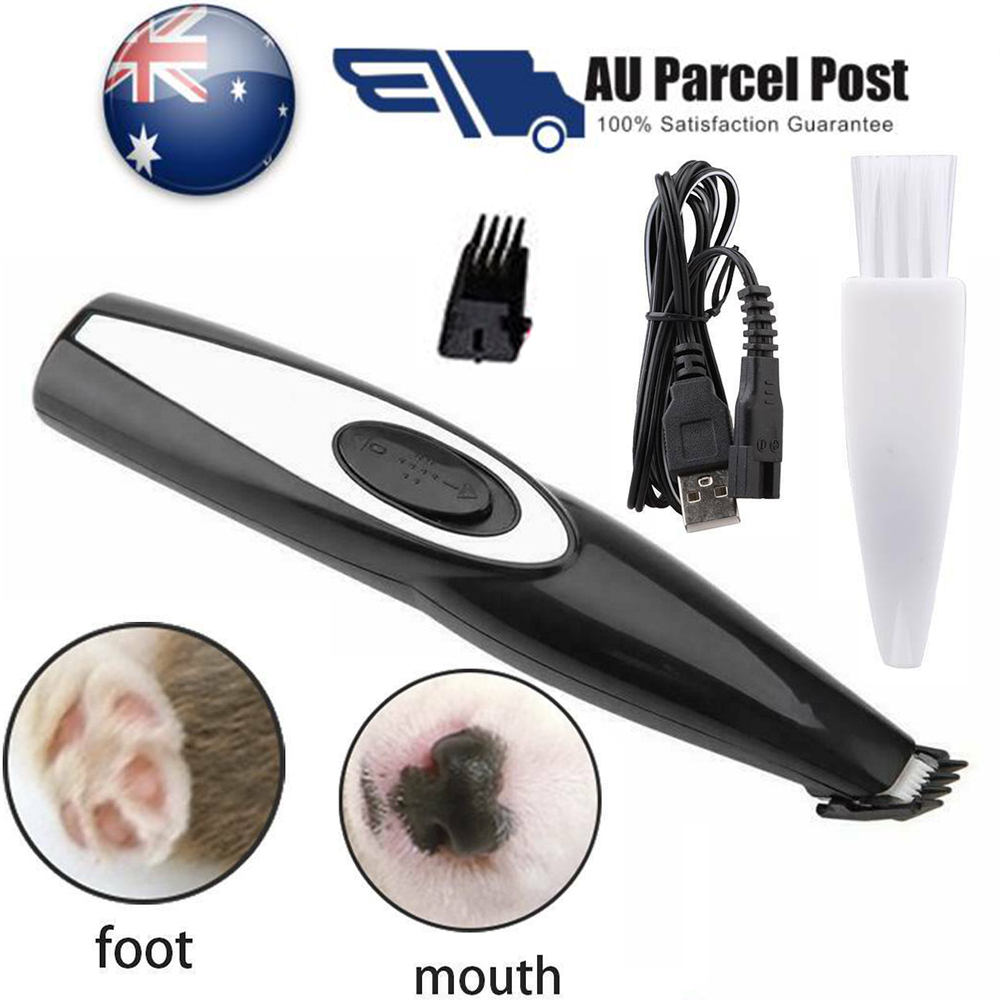 Cordless Pet Cat Dog Foot Hair Clipper Electric Hair Trimmer