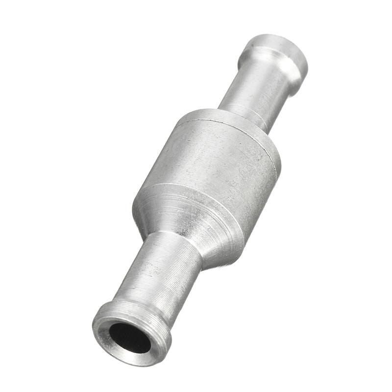 10mm Aluminum Inline Oneway Nonreturn Check Valve Fuel/Gas/Air/Vacuum
