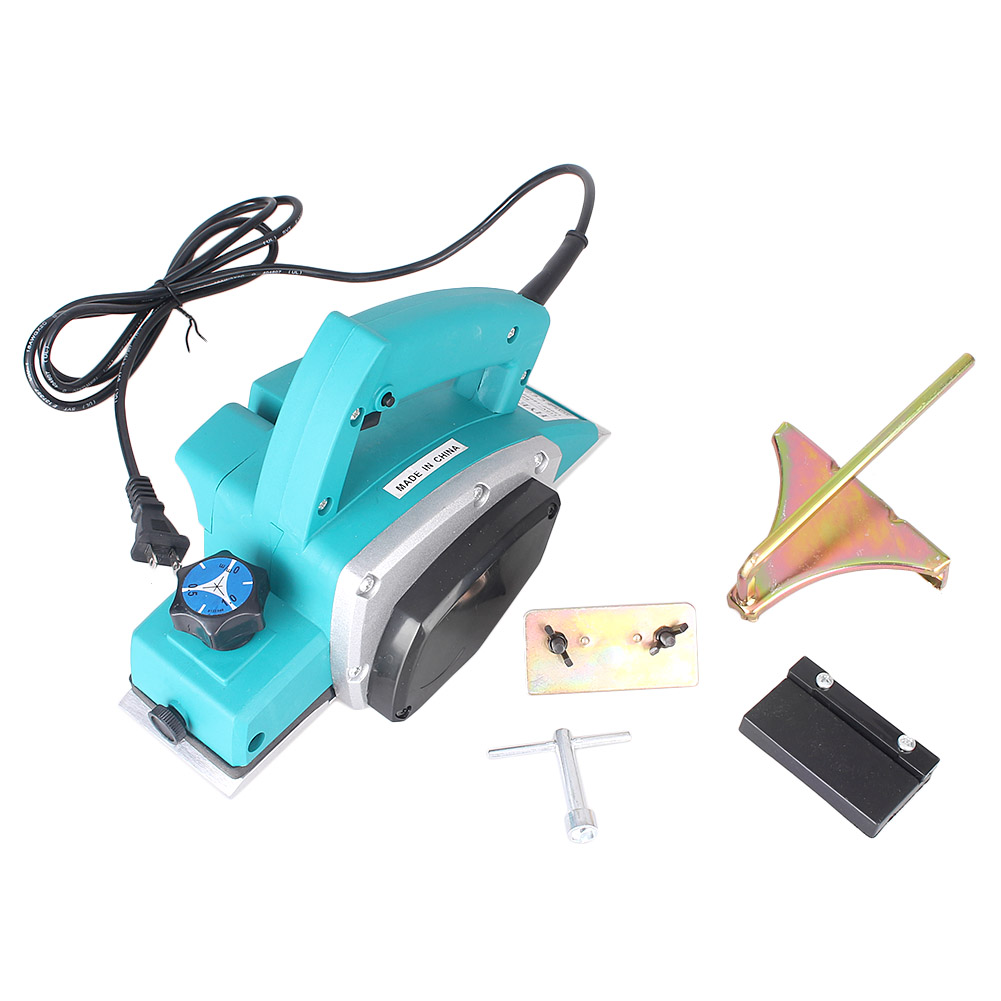 Electric Wood Planer Door Plane Hand Held Woodworking Surface