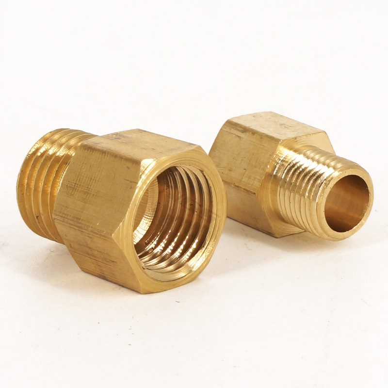 1/8" 1/4 3/8" 1/2" Female Male BSP Coupler Brass Connector Fitting