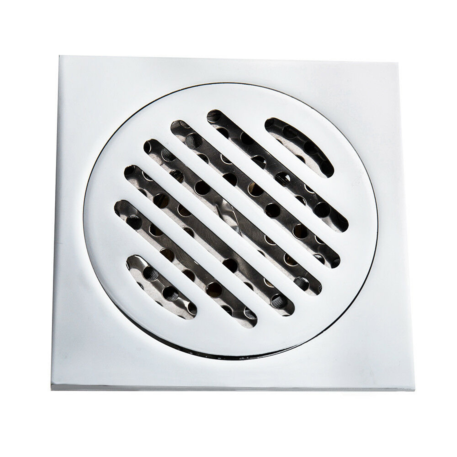 Square Round Stainless Steel Tile Insert Floor Drain Shower Grate Waste