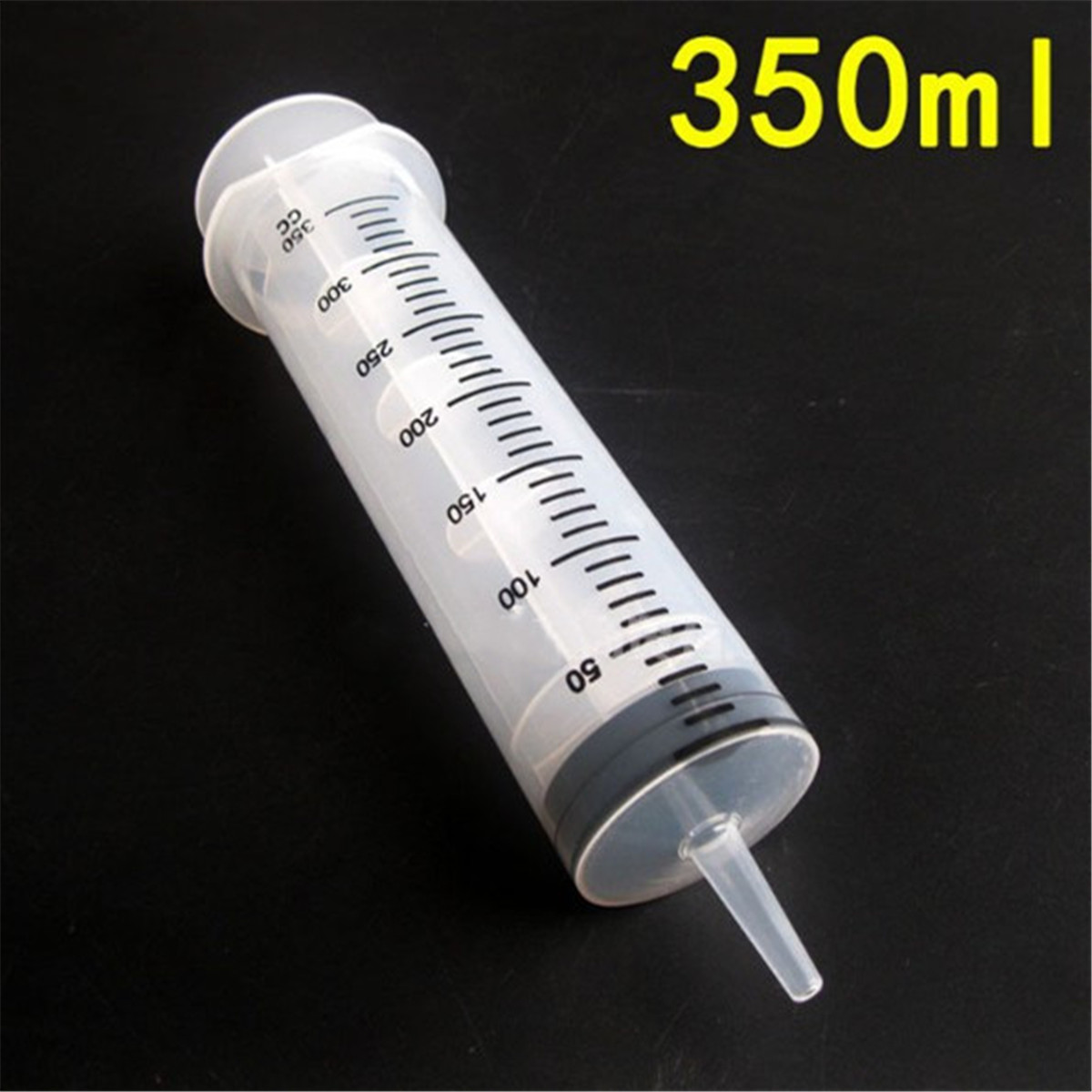 250500ML Large Plastic Measuring Syringe For Labs Hydroponic Pet Cubs