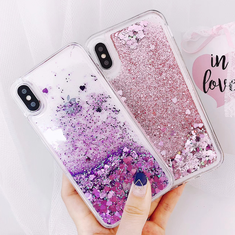 Dynamic Liquid Glitter Quicksand Soft Case Cover For Iphone 11 Xs Max 8