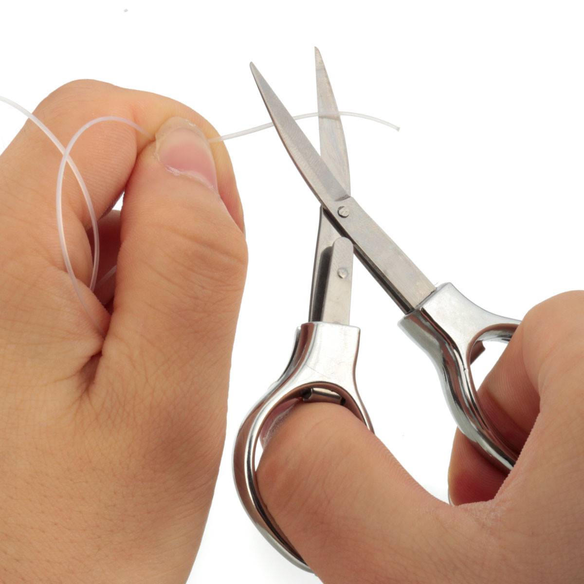 Stainless Steel Mini Folding Fishing Scissors Keychain Pocket Scissors