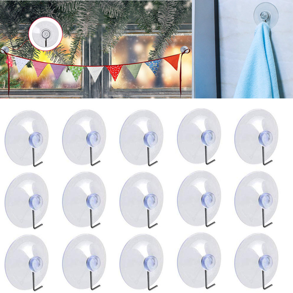 Suction Cups Wide Range Clear Window Suckers For Wreaths Christmas