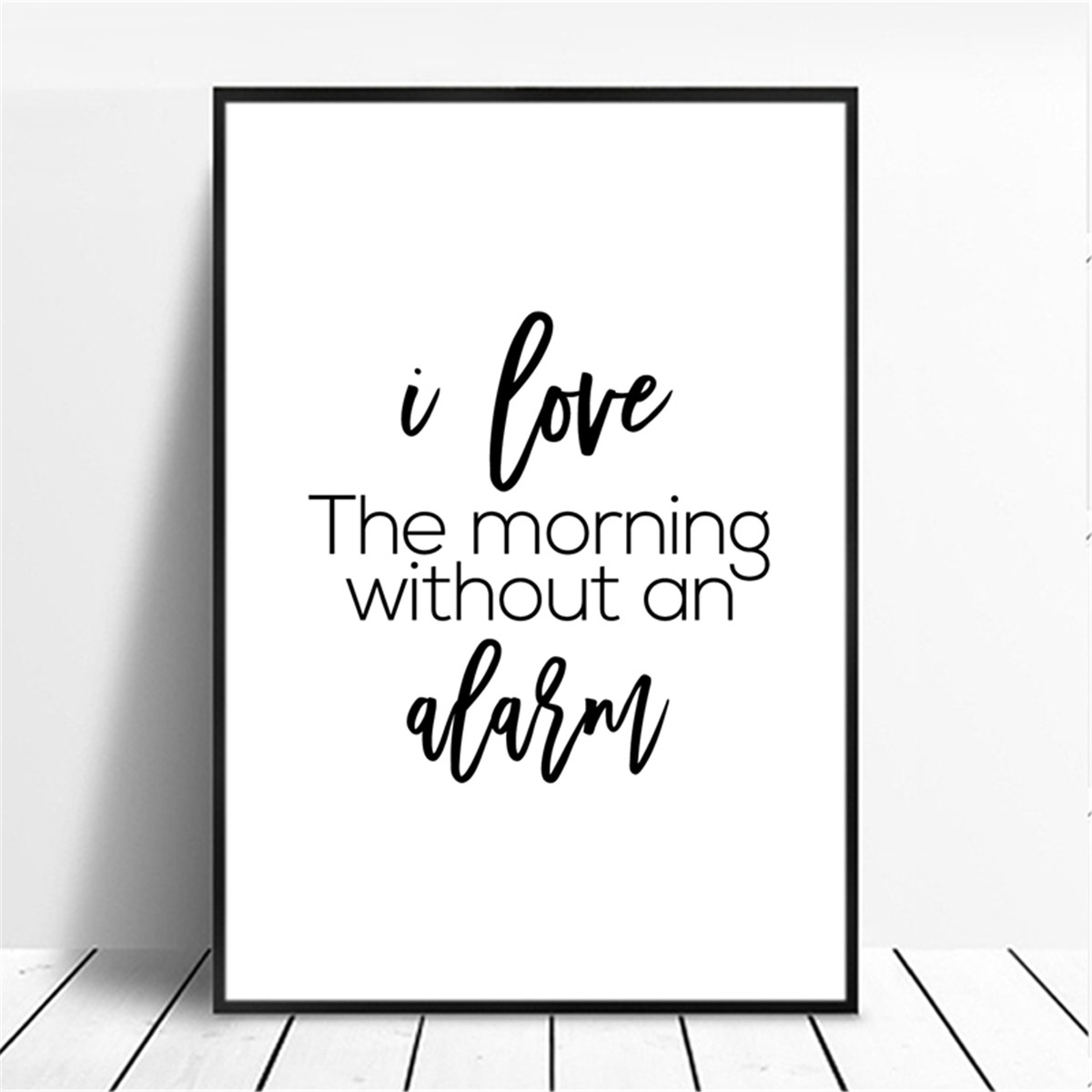 English Inspirational Sentences Motto Canvas Poster Wall Modern Home