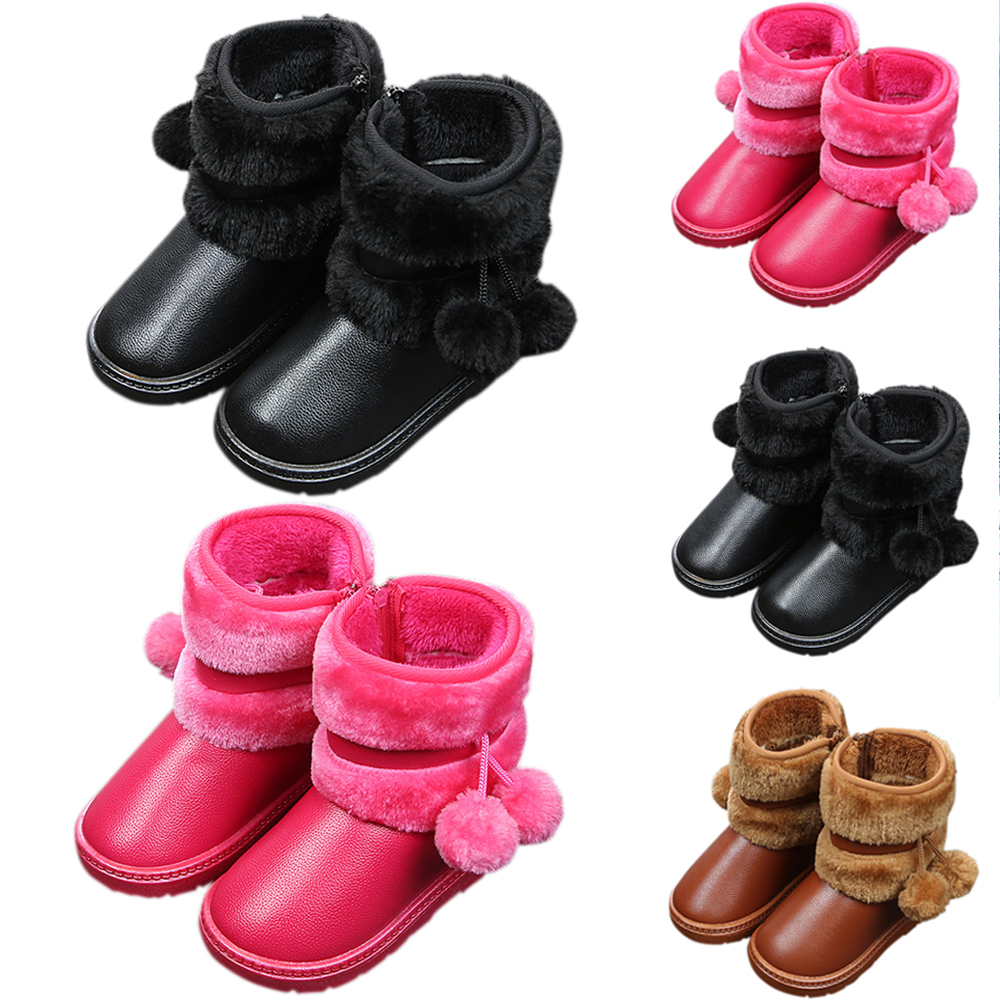 baby fur lined boots