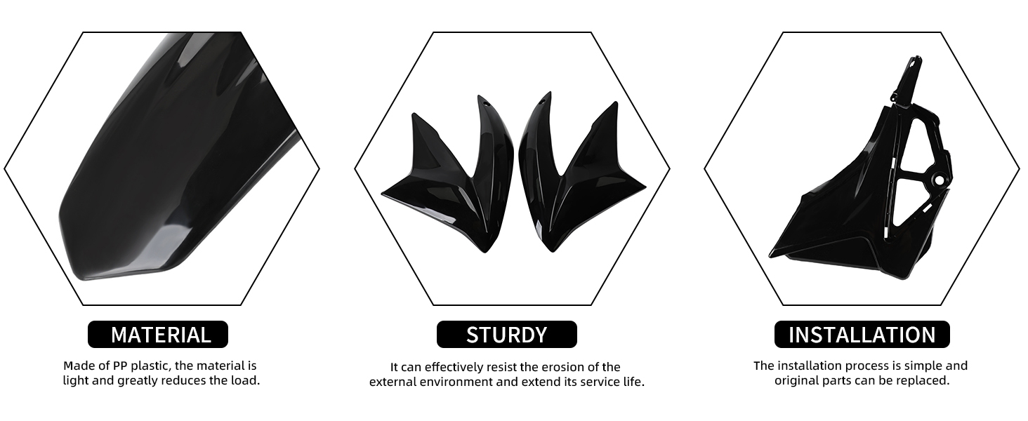 Plastics Kit for Hawk 250,Fairing Body Work Fender Sets for