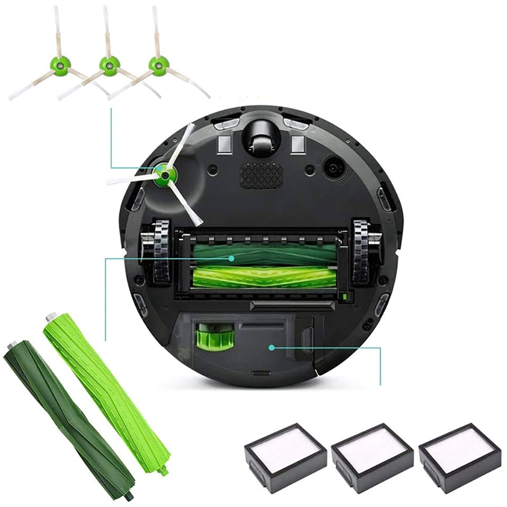 さ*さ様 iRobot Roomba i7 本体　スペアパーツ付き Accessories For iRobot Roomba i3 i4 i6 i7 i8/Plus E5 E6 E7